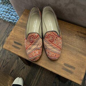 Stubbs & Wootton paisley loafer